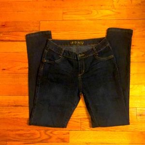 UPROAR like NEW SIZE 16 kids DARK WASH SKINNY JEANS